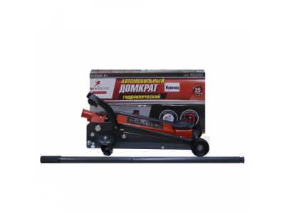 Домкрат гидравлический подкатной 3т. в кор(h 130-490)