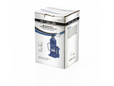 Домкрат гидравлический бутылочный, 20 т, h подъема 235-445 мм Stels