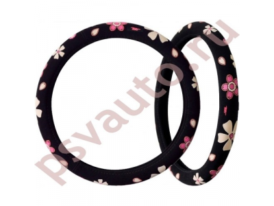 Оплeтка на руль "PSV" BUKET (Черный) M