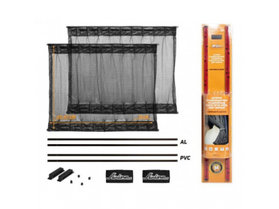 Шторки солнцезащитные раздвижные L ДхВ: 70х42-47см. AIRLINE