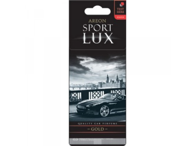 Ароматизатор воздуха подвесной AREON "LUX SPORT" GOLD