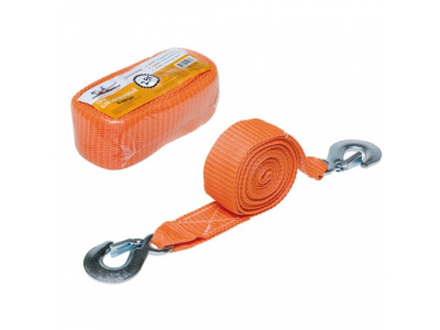 Трос буксировочный AIRLANE 2,5т, 4м, 2крюка (пакет)