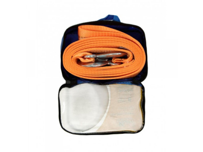 Трос буксировочный 6 тонн (2 мет. кр.) полиэст.