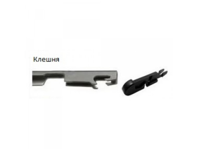 Щетки стеклоочистителя SWF VISIOFLEX,передняя,2 шт., 4F1955425E, 550mm/22", бескаркасная