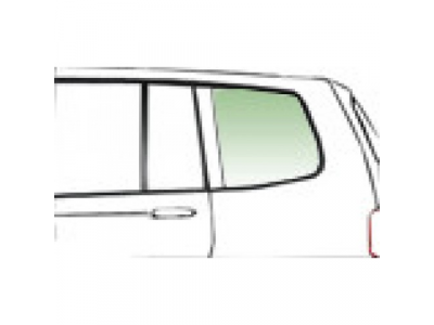 Toyota Hi-Lux стекло кунга боковое левое 4 мм. (4 отв.)