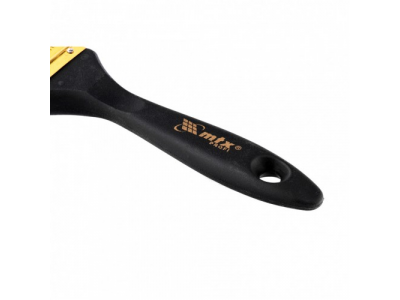 Кисть плоская "Профи" 1, натуральная щетина, деревянная ручка Mtx