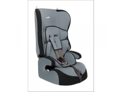 Автокресло детское универсальное SIGER "Прайм" аналог 513 (гр.1-2-3, 9-36 кг) серый
