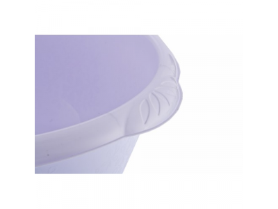 Таз пластмассовый круглый 16 л сиреневый //ТМ Elfe /Россия