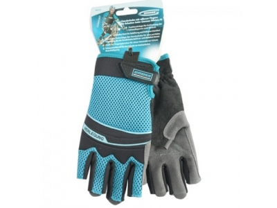 Перчатки комбинированные облегченные, открытые пальцы, AKTIV, М// GROSS