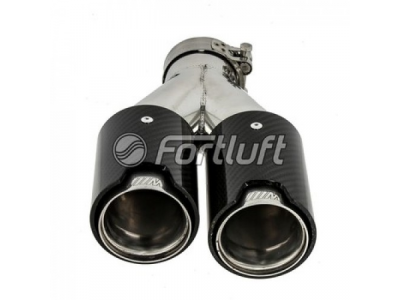 Fortluft Карбоновая насадка BMW M-style 80x2 мм MT332L