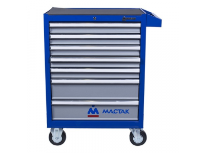Тележка инструментальная, 7 ящиков, синяя, МАСТАК