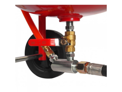 JTC Аппарат пескоструйный 38 литров, шланг 1/2", 250PSI JTC