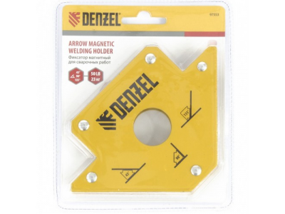Фиксатор магнитный для сварочных работ, усилие 50 Lb Denzel