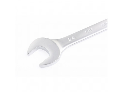 Ключ комбинированный, 24 мм, CrV, матовый хром// MATRIX