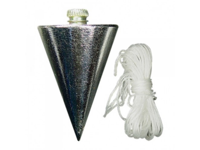 Отвес конусный, 300 г, шнур 5 м MATRIX