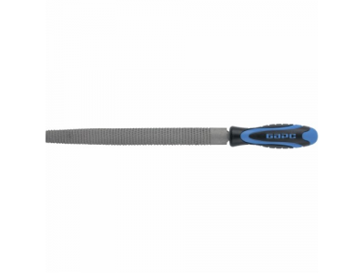 Рашпиль полукруглый 250 мм, двухкомпонентная рукоятка // БАРС