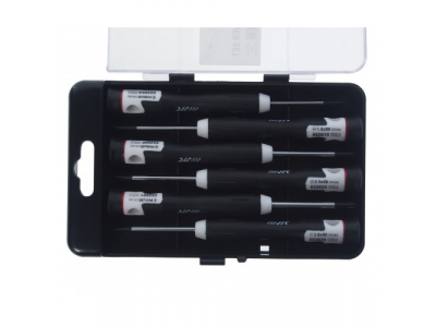 JTC Набор отверток прецизионных PH00/0/1 SL1.5/2.5/3 L=150мм 6 предметов JTC