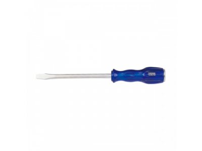 Отвертка шлицевая Slotted 6,5 мм 100 мм, силовая, пластиковаяручка KING TONY