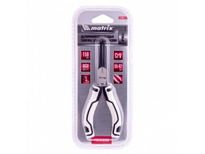 Длинногубцы Mini удлиненные, 150 мм, авторазжим, Pro Matrix