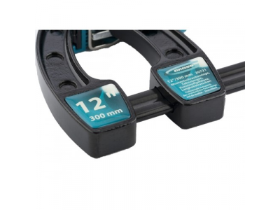 Струбцина реечная быстрозажимная,металлический корпус,рычажный храповый механизм,12"/ 300 мм// GROSS