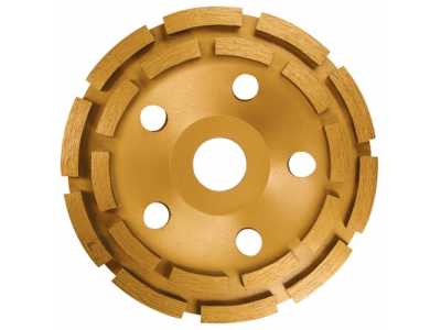 Чашка алмазная зачистная, 115 мм, двухрядная MATRIX