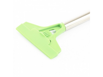 Скребок, фиксированное лезвие, 100 мм, металлич. обрезиненная ручка, 300 мм Сибртех