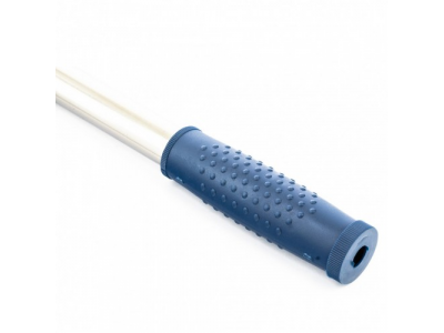 Скребок, фиксированное лезвие, 100 мм, металлич. обрезиненная ручка, 300 мм Сибртех