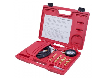 Манометр для измерения давления масла, 0-21 бар, комплект адаптеров, МАСТАК