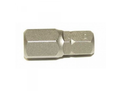 Бита 10 мм, шестигранная 10 мм, 30 мм, S2 материал, D130H100 JONNESWAY