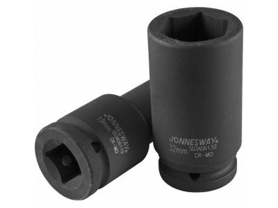 Головка торцевая ударная глубокая 3/4"DR, 17 мм, S03AD6117 JONNESWAY