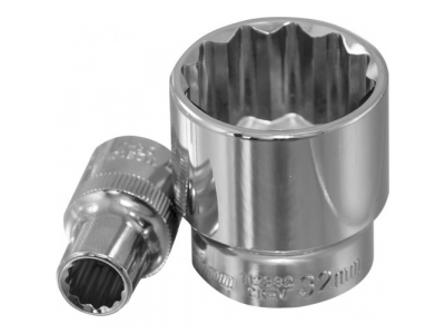 Головка торцевая 12 гранная 1/2"DR 16 мм., Ombra 112316