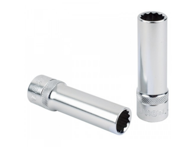 Головка торцевая глубокая 12гр. 1/2" 19мм