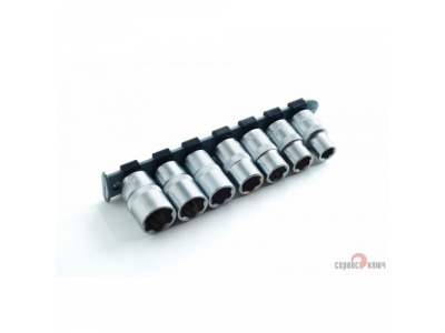 СЕРВИС КЛЮЧ 77555 Набор головок