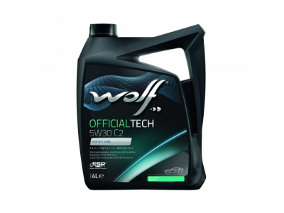 Моторное масло WOLF OFFICIALTECH 5W30 C2 4L