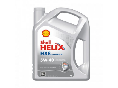 Моторное масло Shell Helix HX8 5W40, 4л