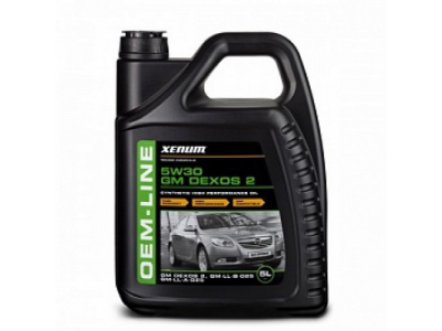 Моторное масло Xenum OEM-LINE GM DEXOS2 5W30 1 литр