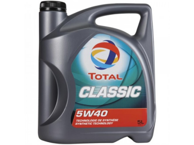 Моторное масло TOTAL CLASSIC 5W40 3B5L TOT C