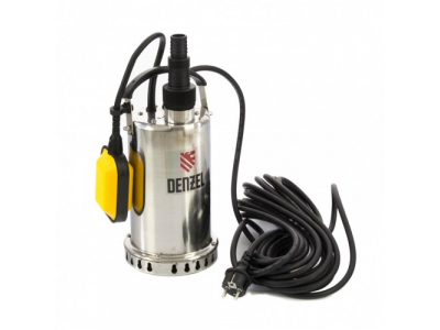 Дренажный насос DP600X, 600 Вт, подъем 7,5 м, 8500 л/ч Denzel