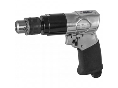 Дрель пневматическая с реверсом, 1800 об/мин, патрон 10 мм от THORVIK Дрель пневматическая с реверсом, 1800 об/мин, патрон 10 мм