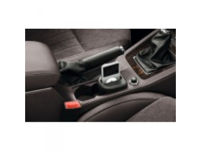 Держатель мультимедийных устройств в центральной консоли Skoda Multimedia Bracket, артикул 5JA051435A