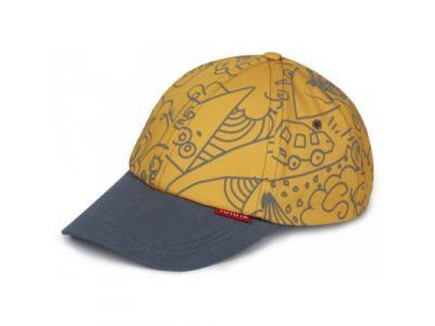 Детская бейсболка Toyota Kids Cap Yellow-Grey, артикул TMDR25U045