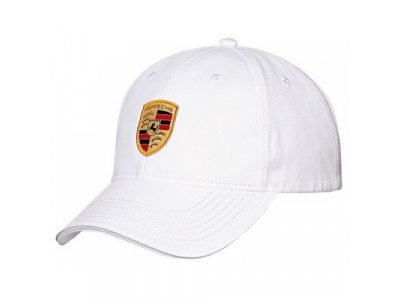 Бейсболка Porsche Crest Cap White, артикул WAP0800040C