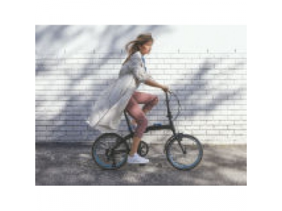 Складной велосипед BMW Folding Bike, Black/Blue