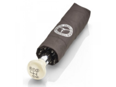 Складной зонт Mercedes 300 SL Compact Umbrella, Brown / Silver, артикул B66041533