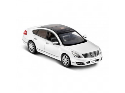 Модель автомобиля Nissan Teana, White, артикул 999CMJ3200
