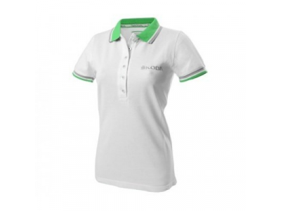 Женская рубашка поло Skoda Women’s Polo Shirt, White, артикул 81171XS