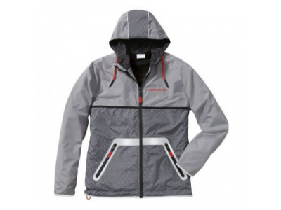 Куртка-ветровка унисекс Porsche Unisex Windbreaker Jacket, Racing, Grey