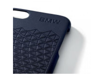 Кожаный чехол BMW Design для iPhone 7/8, Blue