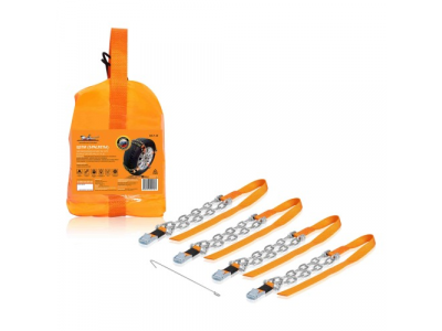 Цепи (браслеты) противоскольжения для лег.авто (колёса 165-205 мм), к-т 4 шт.