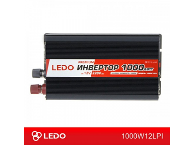 Инвертор 12V-220V 1000W LEDO PREMIUM
